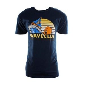 Navy blue graphic tee shirt